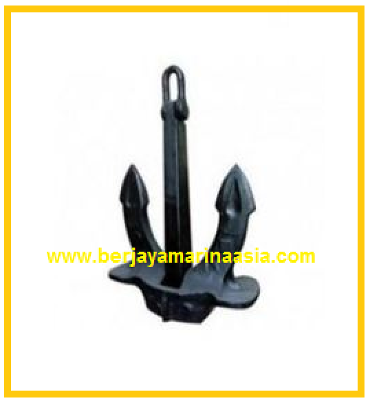 gallery/hall type stockless anchor